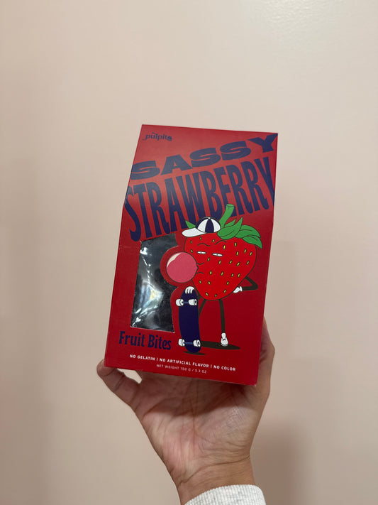 Sassy Strawberry fruit bites