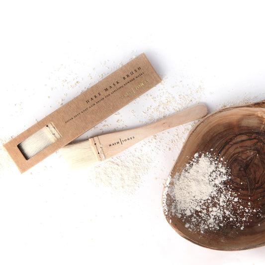 Hake Goat Hair Mask Brush