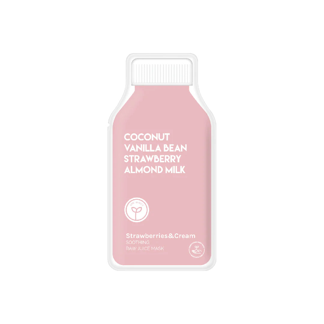 Strawberries and Cream Soothing Raw Juice Mask
