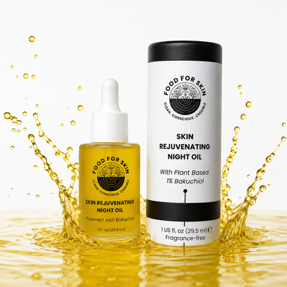 Skin Rejuvenating Night Oil, Powered by Bakuchiol