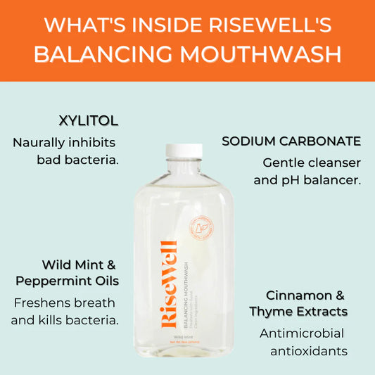Balancing mouthwash