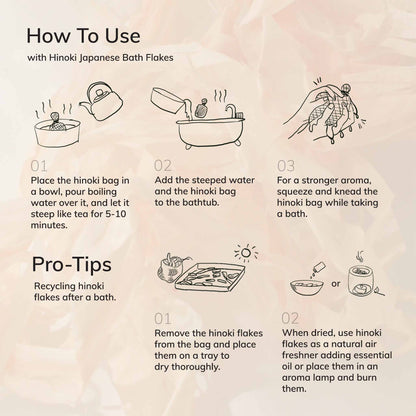 Cedar and Myrrh - Hinoki Japanese Bath Flakes