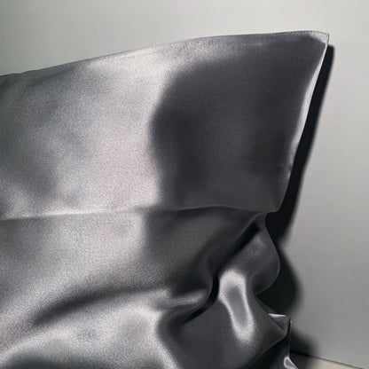 CLOUDY GREY Cloud 9 Silk Pillowcase