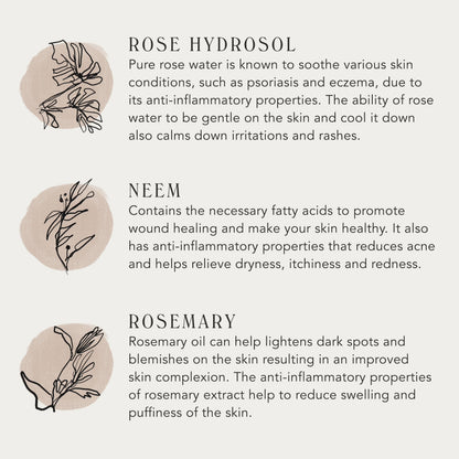 ROSEWATER CREAM | Radiance Enhancing Moisturizer
