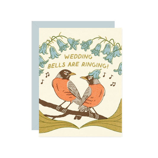 Wallflower Paper & Party - Wedding Bells Card