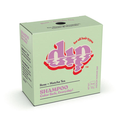 Color Safe Shampoo Bar - Rose & Matcha Tea