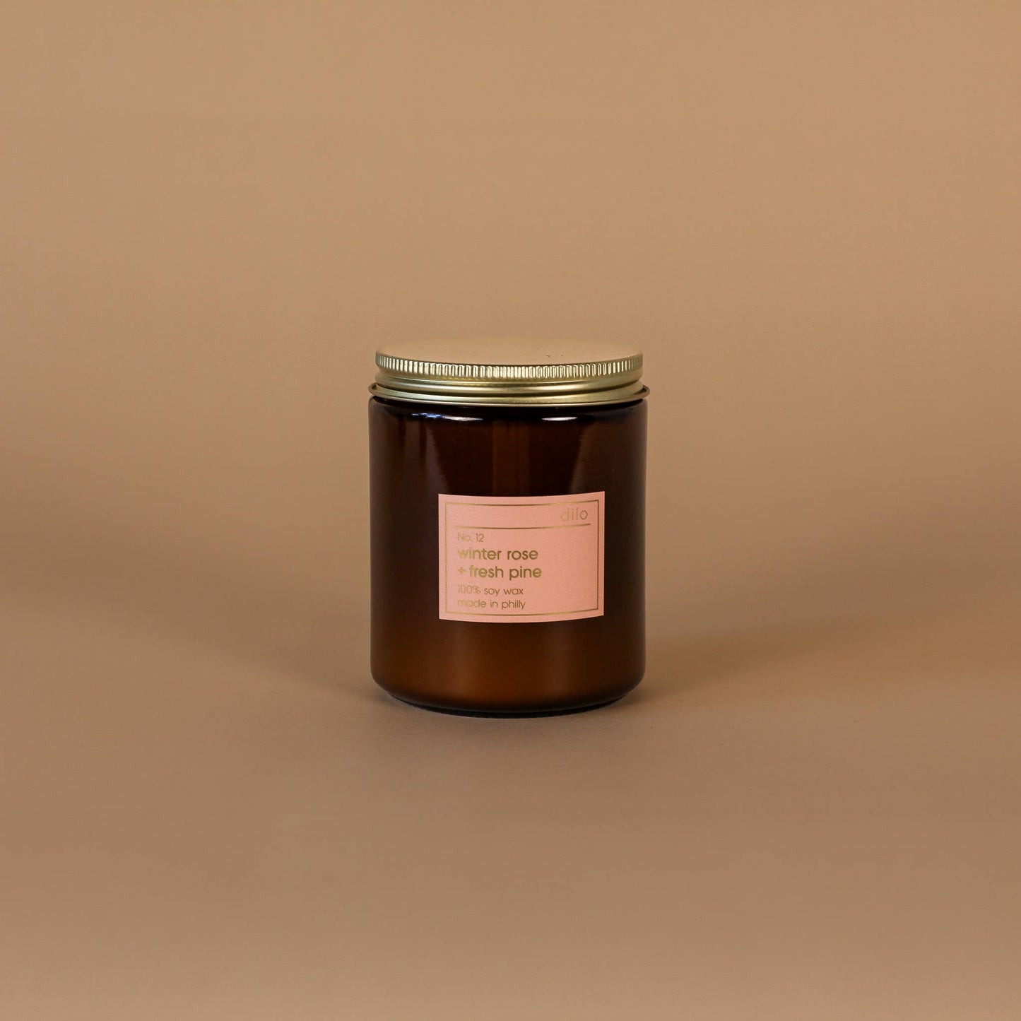 No. 12 - Winter Rose + Pine Candle