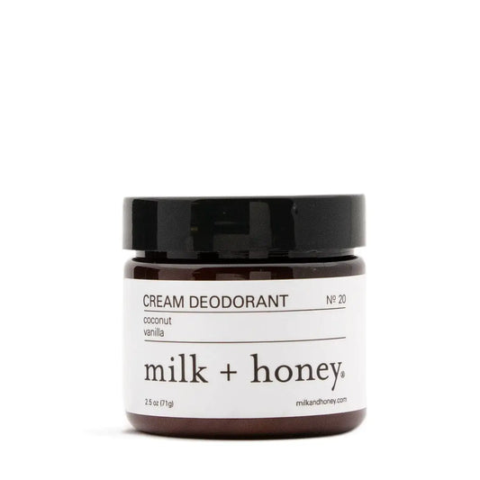 Milk and Honey - Cream Deodorant, Nº 20 Coconut + Vanilla