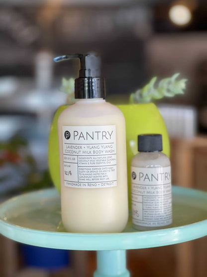 LAVENDER + YLANG YLANG Coconut Milk Body Wash, 8 oz - Winter Soap + Bubble Bath