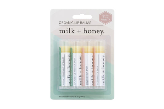 Milk and Honey - Lip Balm 4-Pack