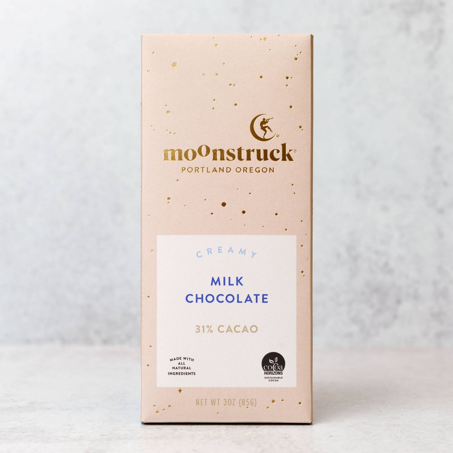 Moonstruck Chocolate Co - Creamy Milk Chocolate Bar