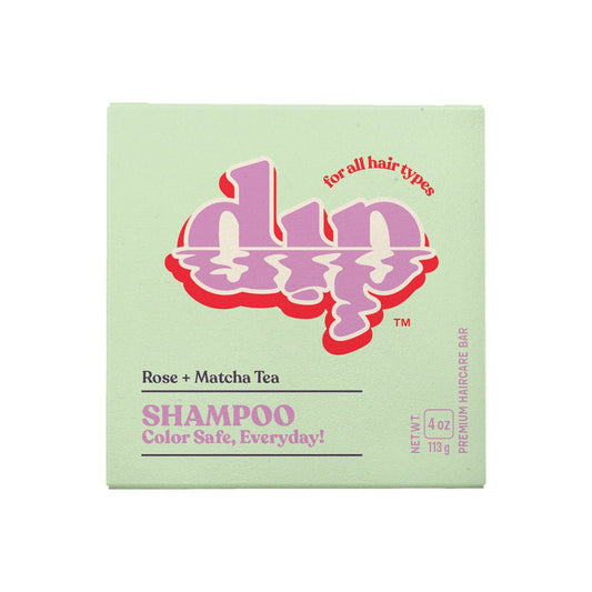 Color Safe Shampoo Bar - Rose & Matcha Tea