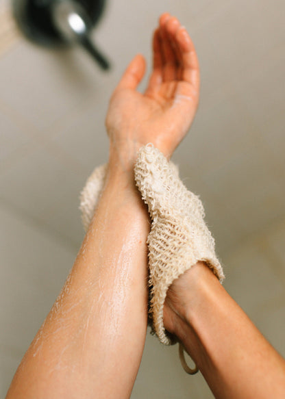 Sisal Exfoliating Shower Glove