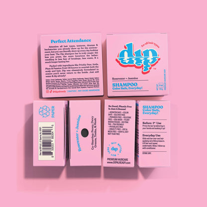 Rosewater & Jasmine
Color Safe Shampoo Bar