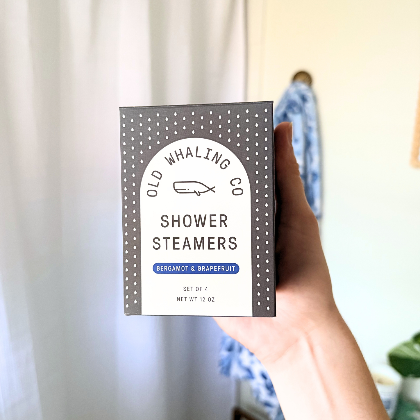 Bergamot & Grapefruit Shower Steamers