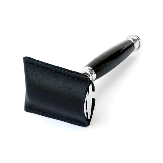 Leather Safety Razor Cover