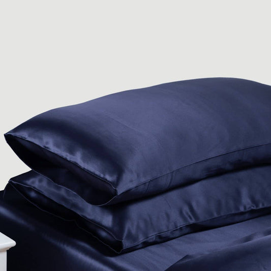 Cloud 9 Silk Pillowcase Navy