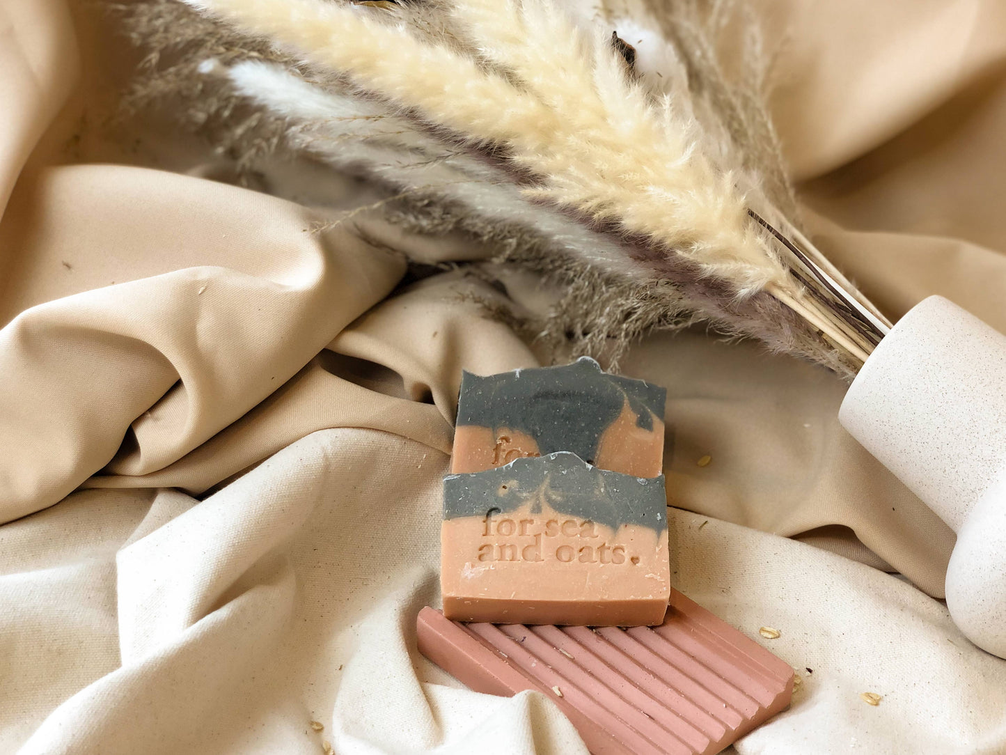 Rose & Charcoal Oat Milk Balancing Soap