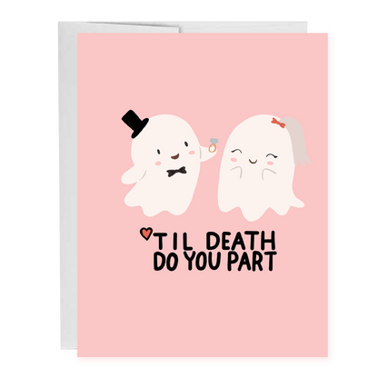 Til Death Do You Part Wedding Card