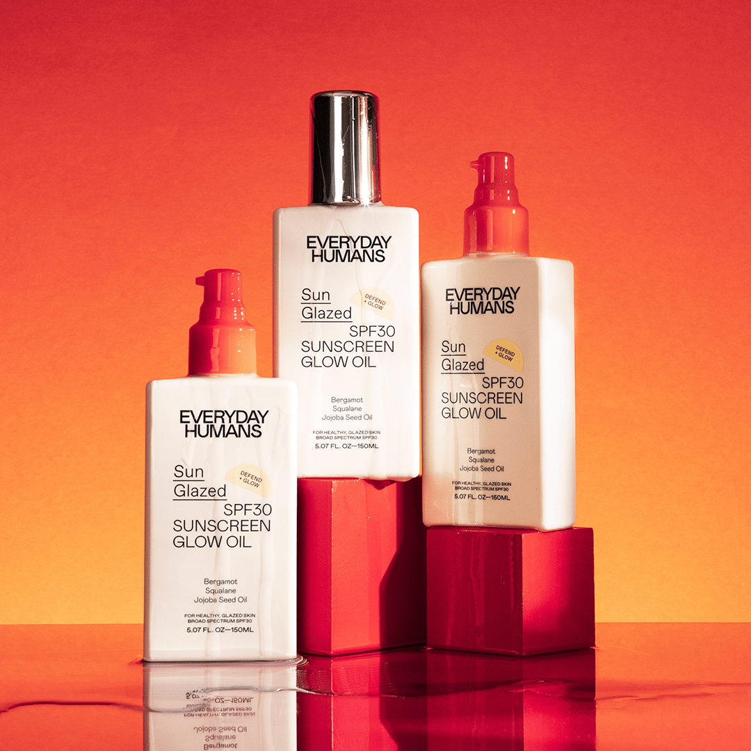 Sun Glazed SPF30 Body Glow Oil For Tanning