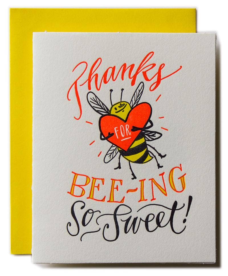 Thanks For Beeing So Sweet Card